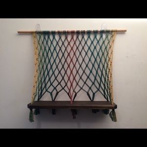 Macrame Wall Hanging Shelf